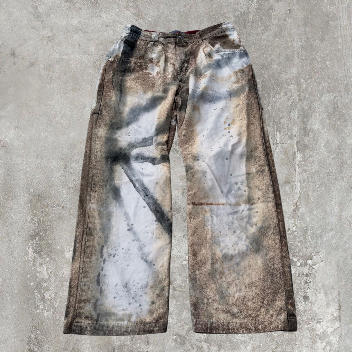 AE Hand-Painted Baggy Pants