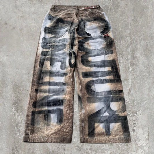 AE Hand-Painted Baggy Pants
